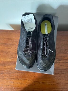 Adidas by Stella McCartney Black Athletic Knit Alkmene Running Shoes